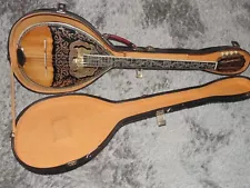 Greek Bouzouki APROXIMATELY 1960 - 1970& hardcase & pickup & 300 backing track