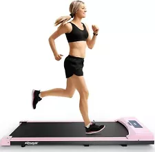 Treadmill Foldable Running Walking Machine App Control 2 in 1 for Home&Gym SALE