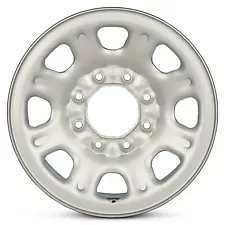 New Wheels For 2011-2023 GMC Sierra 3500 18 Inch Silver Steel Rim