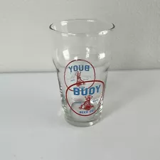 Buoy Beer Company Glass Astoria Oregon Brewery Nonic Pint Logo