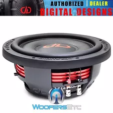 DD AUDIO SL610-D4 10" SLIM SHALLOW 1200W DUAL 4-OHM CAR SUBWOOFER BASS SPEAKER