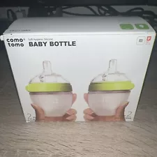 Comotomo Natural Feel Baby Bottle, Anti-Colic Nipple for New_Open box