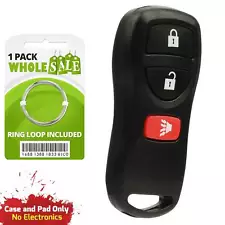 Replacement For 2002 2003 2004 2005 2006 Nissan Frontier Key Fob Shell Case