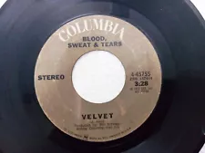 BLOOD SWEAT AND TEARS 4 45755 NOT FOR SALE VELVET RARE SINGLE 7" 45 USA VG+