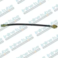 1968-74 GM Rear Rubber Brake Hose With Tee (For: 1974 Oldsmobile Omega)