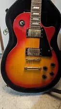 Stagg Electric Guitar - Les Paul Copy with Hard Shell Case Used