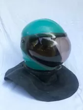 VINTAGE UNUSUAL OLD SPRAY GAMBERINI HELMET SPACE AGE STEAMPUNK FUTURIST COSTUME