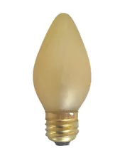 Antique Reproduction "Gold" Flame light bulb 25 watt (Min order is 4)