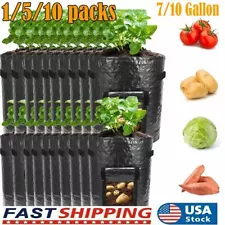 Potato Grow Bags Planter Pot Tomato Planting Growing Vegetable Garden Container