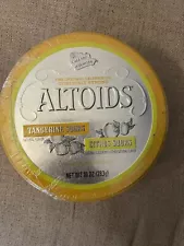 Vintage Altoids Tangerine Sours & Citrus Sours 10oz Tin Factory Sealed