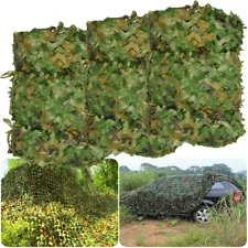 13-39ft Military Woodland Camouflage Netting Cutable Camo Net Camping Hunting