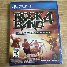 Harmonix ROCK BAND 4 PLAYSTATION 4 PS4 Game Only (New Factory Sealed)