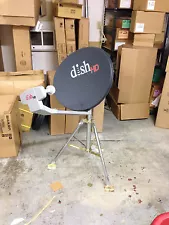 Dish Network 1000.2 TURBO satellite dish RV Tripod Portable Tailgater camping