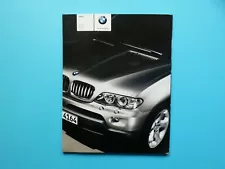 Brochure / Catalogue / Brochure BMW X5 E53 - 3.0i, 4.4i, 4.8is and 3.0d - 2/2004