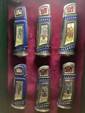 Civil War Knives Franklin Mint Commemorative set 12 Knives Sale helps Shelter