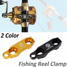 Reel Clamp Anodized Fishing Engraved For PENN International 20 30 50 70 VISX VS