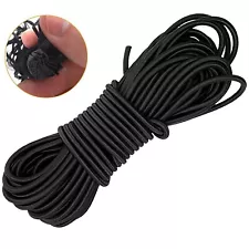 1/8" 1/5" 1/4" Elastic Bungee Cord Marine Grade Shock Rope for Outdoor Tie Down