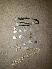 lot of religious items