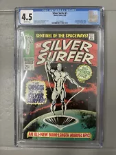 The Silver Surfer #1 (1968) CGC 4.5 Off-White Pages; Origin of the Silver Surfer