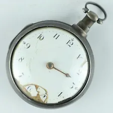 Antique Goodfound London Key Wind Verge Fusee Pocket Watch HENRY TODD -