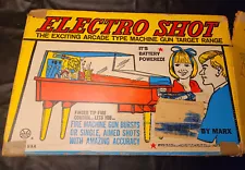 1964 Vintage Marx "Electro Shot" Target Shooting Gallery With Box