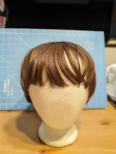 Light Brown Bangs Wiglet Straight. Style With Your Own Hair For Instant Bangs