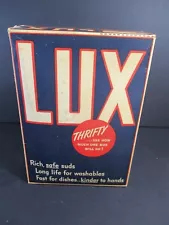 Vintage Advertising NOS Still Sealed LUX Lever Bros. All Purpose Detergent