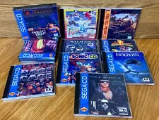 New Sega CD Jewel Game Cases - Pick Any Title - No Manual/Disc - Free Shipping