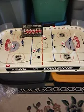 STIGA NHL Stanley Cup Table Top Ice Hockey Game No Box, 100 % Complete, Good Con