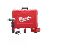 Milwaukee 2474-22 Tool M12 Cordless PEX Expansion Tool Kit with (2) 1.5 Ah