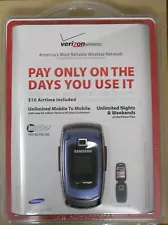 Samsung Snap SCH-U340 Flip Phone Vintage for Collectors New in Box 0801-03M