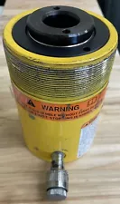 Enerpac RCH 302 Hydraulic Holl-O-Cylinder 30 Tons Capacity 2" Stroke Hollow Ram