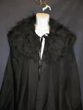 Game Of Thrones Cosplay Jon Snow Nights Watch Cloak Cape Halloween Costume