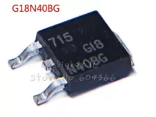 5pcs G18N40BG automotive computer board ignition IC transistor chip RH