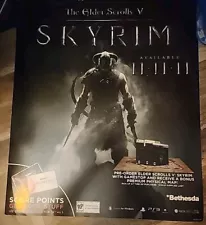 ELDER SCROLLS V: SKYRIM SPECIAL EDITION 2011 24”x38” Game Promotional Poster