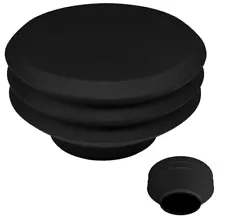 Silicone Retention Bellow Compatible with Niche Zero/Duo Coffee Grinder, Black