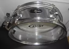 PDP 13” Snare Drum Pacific Percussion Stainless Steel Used