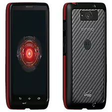 Verizon Bumper Case for Motorola Droid MAXX XT1080 - Black/Red