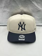 New York Yankees MLB '47 Brand Natural TT Hitch Adjustable Snapback Hat