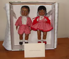 TERRI LEE DOLLS TINY BONNIE LOU & BENJIE SET OF 2 KNICKERBOCKER 2004