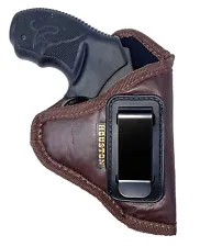 Houston Brown Eco Leather IWB Holster for ROCK ISLAND ARMORY M206 2" Revolver 38