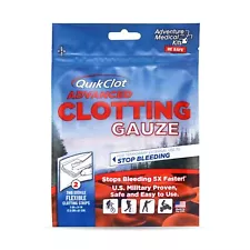 Medical Kits QuikClot Gauze - Gauze for Emergency Survival Kit, Doomsday Prep...