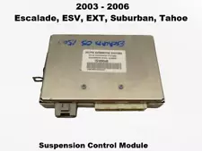 15189546 2003 to 2006 Escalade Suburban Tahoe Suspension Control Module Unit (For: More than one vehicle)