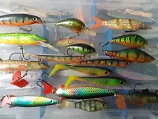 Pike Fishing Lures. Perch Trout Fishing Lures. Salmo. Rapala. Fox. E-sox Lures