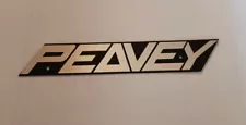 Peavey silver logo 193mm = 7.5inch