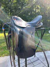 Albion SLK Ultima Wide tree 17" Seat Dressage Saddle For Sale