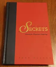 The Book of Secrets: Lessons for Progessive Conjuring; Carney, John - Signed