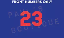 Los Angeles Dodgers FRONT NUMBER ONLY for 2023 Jersey - NO STITCHING NEEDED