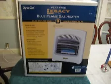 Dyna glo blue flame natural gas space heater 20,000 btu vent free no power!