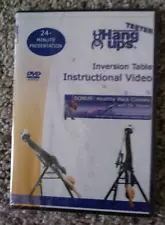 Teeter Hang Ups Inversion Table Instructional DVD with Bonus Dr. SHAWN